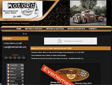 Tablet Screenshot of motorsetcafe.com